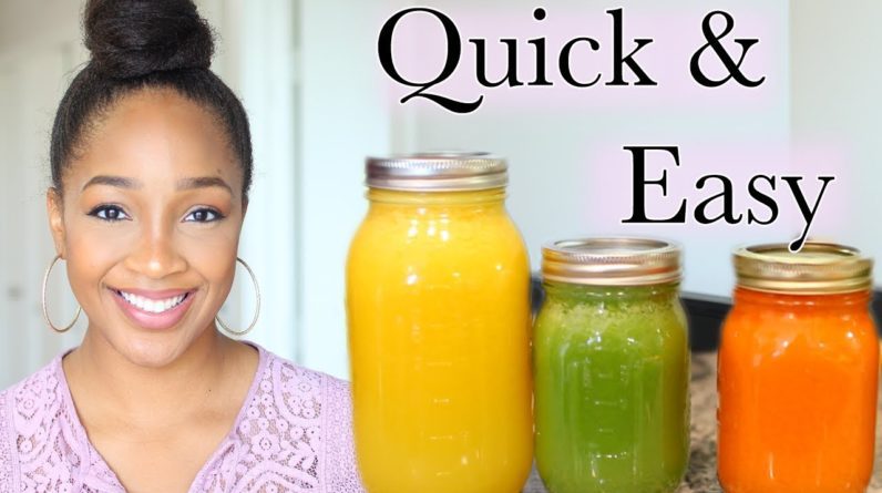 Simple Juice Recipes for Beginners + Juicing 101 | JUICING WITH DREA | Entrepreneur Life