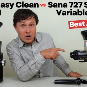 Hurom Easy Clean Juicer H101 vs Sana 727 Supreme Comparison Review