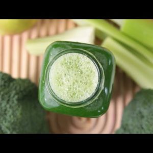 Green juice for clear and glowing skin