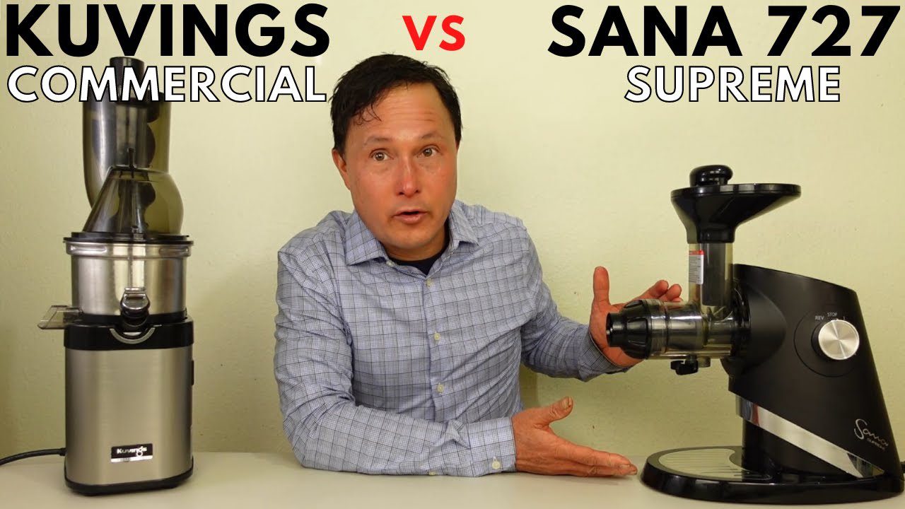 Kuving CS700 Commercial Juicer Vs Sana 727 Supreme Comparison Review