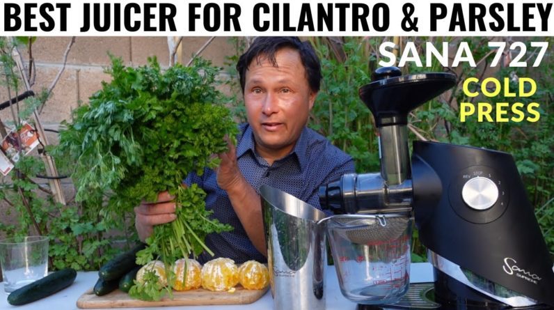 Best Cold Press Juicer to Juice Cilantro, Parsley, Herbs & Greens