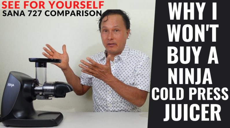 Why I Won't Buy a Ninja Pro Juicer vs Sana 727 Review Comparison