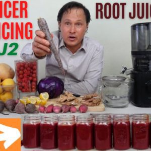 Easiest Juicer for Batch Juicing: Nama J2 Carrot Beet Root Juice Recipe