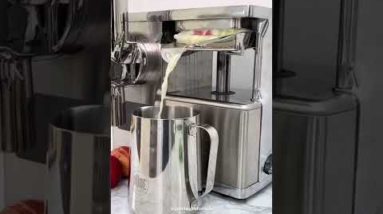 How to make Apple Juice using A Pure cold pressed juicer