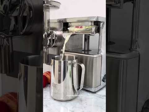 How to make Apple Juice using A Pure cold pressed juicer