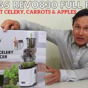 Kuvings REVO830 - Best Vertical Juicer for Celery & Carrots Unboxing Review