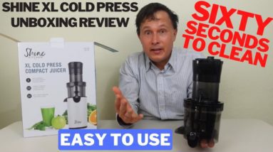 Easiest Vertical Juicer to Clean - Shine XL Cold Press Juicer Review