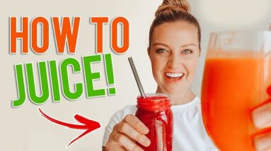 Juicing for Beginners // 3 simple, healthy juice recipes!