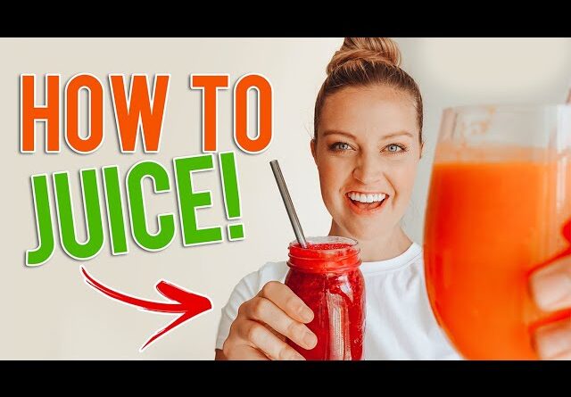 Juicing for Beginners // 3 simple, healthy juice recipes!