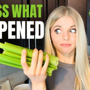 Drinking CELERY JUICE in the morning for 1 WHOLE YEAR & How it changed my life! (Full transparency)