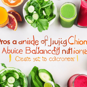 The Pros and Cons of Juicing: A Guide to Balanced Nutritional Choices