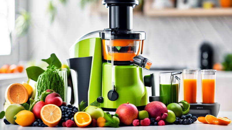 Your Complete Guide to Choosing the Right Juicer for Healthier Living